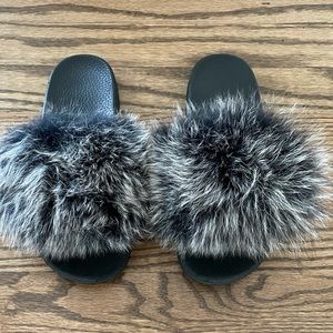 CUTE! Kids Fuzzy Slides